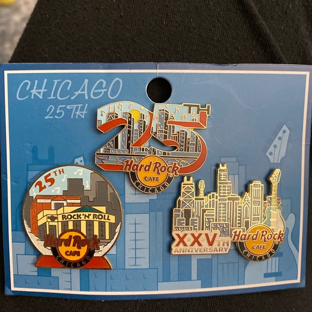 LIMITED EDITION Hard Rock Cafe Pin Set